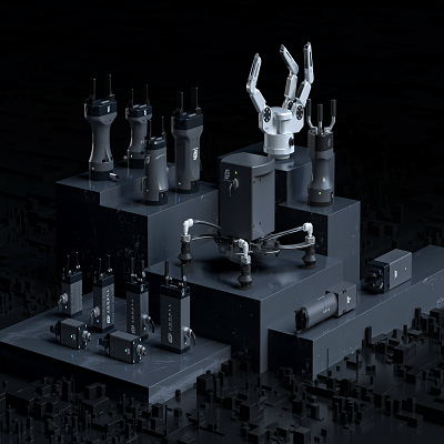 产品族谱（暗色调）